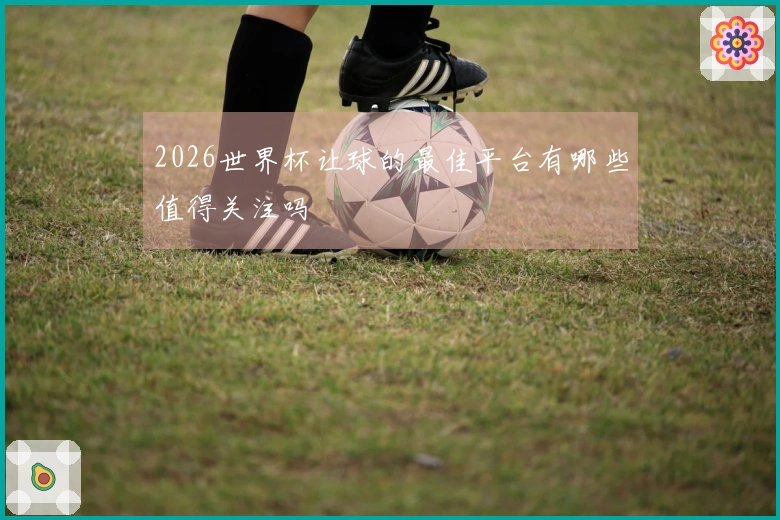 2026世界杯让球的最佳平台有哪些值得关注吗